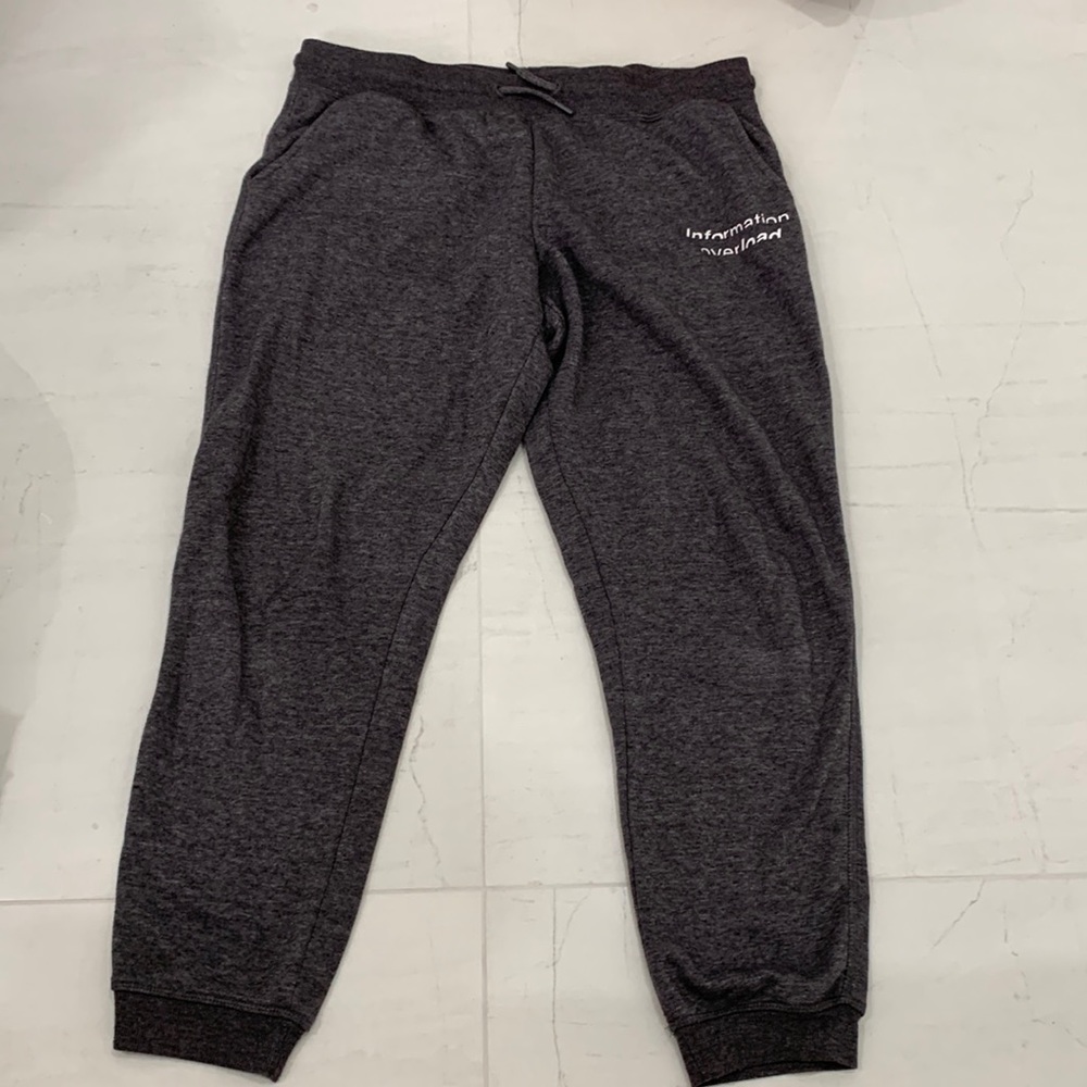 Grey sweatpants